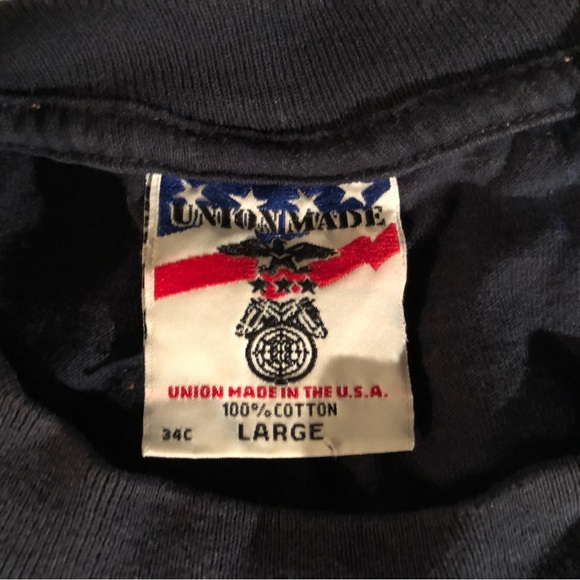 Coron Fire Department Tee Navy sz m - Picture 6 of 6